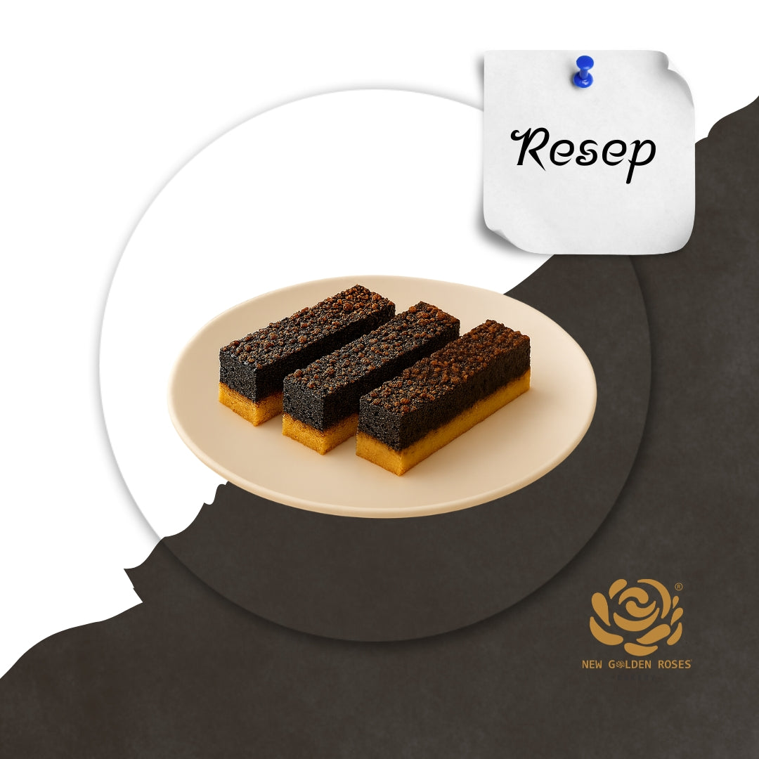 Brownies Panggang Double_Decker_New Golden Roses Bakery