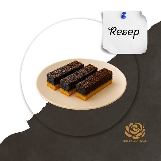 Brownies Panggang Double_Decker_New Golden Roses Bakery