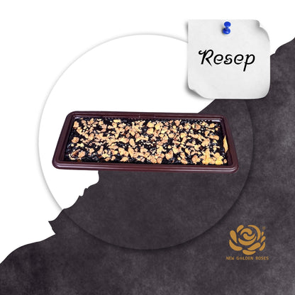 Recipe | Brownies Panggang Double Decker