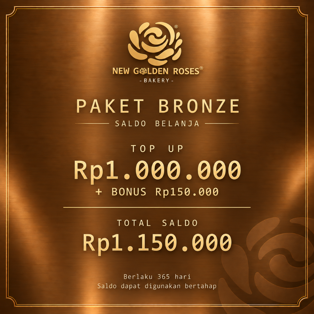 Paket Saldo Belanja New Golden Roses