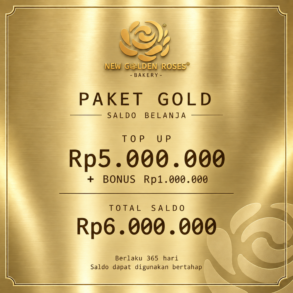 Paket Saldo Belanja New Golden Roses