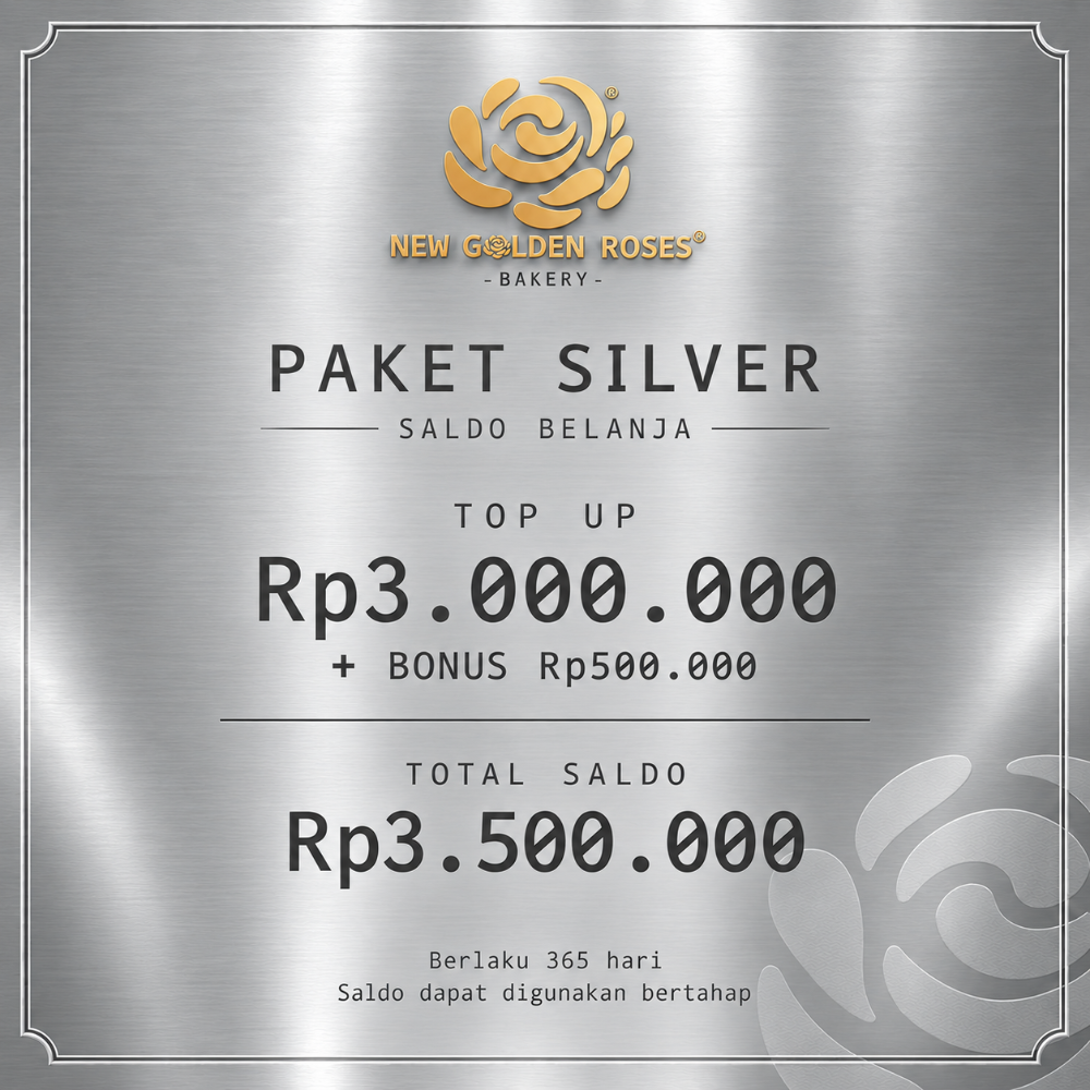 Paket Saldo Belanja New Golden Roses