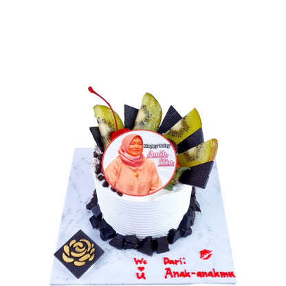 Photo Cake - Model Buah